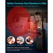 Hidden Camera Detectors,Bug Detector & Camera Finder,rf Detector,GPS Tracker Detector,Listening Device Detector,Car to Protect Privacy and Safety