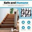 30cm X2m Scat Mat Cat Dog Pet animal Deterrent Spikes Outdoor Garden Cat Free Repellent Exclusion avoid Boundary Zone Barrier Strip Feline No Go Zone