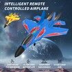 Foam Remote Control Wireless Airplanes RC Planes,Remote Control Fighter Toys,2CH 2.4Ghz RC Fighter Jet with Light,Hobby Rc Airplane Age3+ (Black)