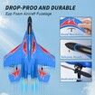 Foam Remote Control Wireless Airplanes RC Planes,Remote Control Fighter Toys,2CH 2.4Ghz RC Fighter Jet with Light,Hobby Rc Airplane Age3+ (Black)