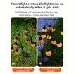 1 Pack Includes 6 Small Pumpkin Lights Always On LED Halloween Solar Ground Lights Ideal For Outdoor Halloween Decorations