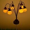 1 Pack Includes 6 Small Pumpkin Lights Always On LED Halloween Solar Ground Lights Ideal For Outdoor Halloween Decorations