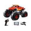 Waterproof Monster Truck Toys 1:16 Amphibious Remote Control Car All Terrain Off-Road Pickup Truck 4WD RC Cars Toys-Orange