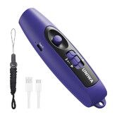 Electronic Whistle with USB Charging Cable, 3 Tone and 3 High Volume Hand Emergency Whistle for Referee Coaches Teacher, Blue