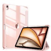 Hybrid Slim Case for iPad Air 11 inch M3 (2025) / M2 (2024), iPad Air 5th (2022) / 4th Generation (2020) 10.9 Inch, Pink