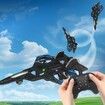 RC Airplane for Kids and Beginners, 2.4GHz Foam Drone Remote Control Airplane Outdoor Flying Toy, Blue