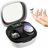 Sleep Earbuds, Invisible Mini Headphones Wireless Bluetooth,Sleep Headphones for Side Sleeper Hidden Earbuds for Work,  Sleep, Work, Exercise (White)