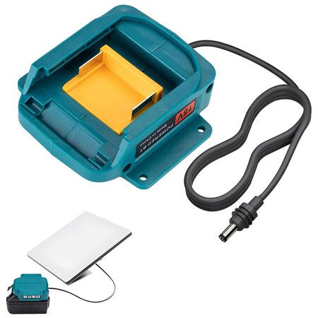 Power Cable and Battery Adapter, Compatible with/Replacement for Makita Batteries, 3.2FT Plug and Play Design, DC Power Cable Cord for Starlink Mini