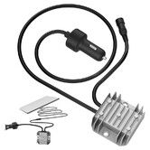 Starlink Mini Cable Car Adapter with Step Up Converter, 12V Power Cable with Cigarette Lighter Plug, 10 to 28V to 30V 3.5A Conversion Kit for Truck Car