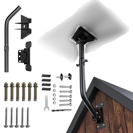 Gen 3 Starlink Mount, Adjustable Starlink Gen 3 Mount, Starlink Mounting Kit for V3 Starlink Standard Dish Include Starlink Gen 3 Pipe Adapter