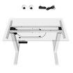Electric Stand Up Desk Frame Adjustable Rising Base Legs for Sit and Standup Table Workstation Computer Heavy Duty Motorised Underframe Single Motor