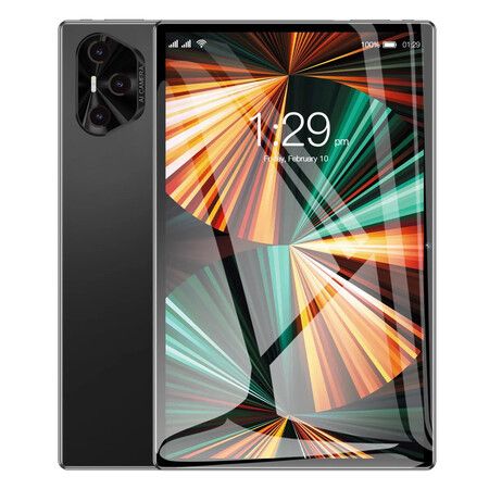 Android 15 Tablet 10Inch  6GB RAM 128GB ROM 12000mAh Battery 24+48MP Camera HD Screen  Color Black