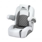 Seamanship Reclining Captain Boat Seat 90掳-155掳 Recline, 19cm Thick Cushion