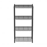 Artiss 4-Tier Shelving Unit Adjustable Garage Storage Shelves Kitchen Rack Steel