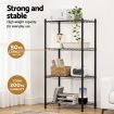 Artiss 4-Tier Shelving Unit Adjustable Garage Storage Shelves Kitchen Rack Steel