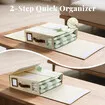 Bed Sheet Organiser 8 Pcs Set Bedding Blanket Fabric Storage Bin Box Container Folding Clothes Duvet Cover Linen Closet Wardrobe Folder Handle Window