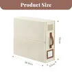 Bed Sheet Organiser 8 Pcs Set Bedding Blanket Fabric Storage Bin Box Container Folding Clothes Duvet Cover Linen Closet Wardrobe Folder Handle Window