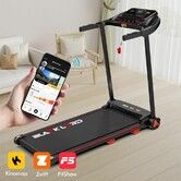 BLACK LORD Treadmill Electric Exercise Running Machine Incline Foldable 390mm