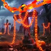 LED Chain String Lights 4M 20LED 8 Functions Waterproof Battery Box Halloween Decorations Christmas Gift COL Warm White
