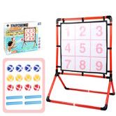 9 Hole Toss Game Set 2In1 Water Fun Land Indoor Outdoor Backyard Family Game Party 12 Balls Easy Setup Carry Bag