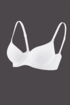 City Show Feel Womens Comfortable Wireless Bras-White