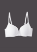 City Show Feel Womens Comfortable Wireless Bras-White