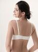 City Show Feel Womens Comfortable Wireless Bras-White