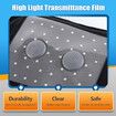 Cordless Infrared Red Light Vibration Massage Wrist Wrap Pad Brace with 660nm and 850nm Back Massager Heating Waist Massage Belt
