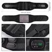 Cordless Infrared Red Light Vibration Massage Wrist Wrap Pad Brace with 660nm and 850nm Back Massager Heating Waist Massage Belt