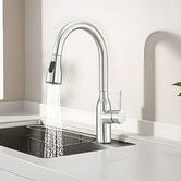 Pull out kitchen mixer WELS 6 Star 4.5 Litres/Minute WELS Registration T42301 Kitchen Tap Hot Cold Water Faucet Stream Spray Spout Swivel 360 Degree Modern