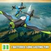 Remote Control Plane Toy, RC Plane P51D Mustang Glider, Remote Control Airplane w/Xpilot Stabilization System Easy to Fly for Beginners