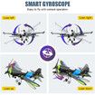 Remote Control Plane Toy, RC Plane P51D Mustang Glider, Remote Control Airplane w/Xpilot Stabilization System Easy to Fly for Beginners