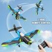 Remote Control Plane Toy, RC Plane P51D Mustang Glider, Remote Control Airplane w/Xpilot Stabilization System Easy to Fly for Beginners