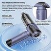 4 in 1 Wireless Car Vacuum,15000PA Portable Rechargeable Vacuum Cleaner,Brushless Motor Air Duster Vacuum for Cleaning Pet Hair,Home