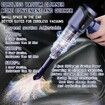 4 in 1 Wireless Car Vacuum,15000PA Portable Rechargeable Vacuum Cleaner,Brushless Motor Air Duster Vacuum for Cleaning Pet Hair,Home