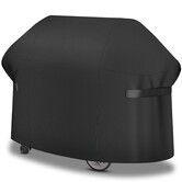 BBQ Cover 165 CM - 7131 Grill Barbecue Cover for Weber Genesis 400 Series 4 Burner Gas Grill Heavy Duty & Waterproof, PU Cover for Weber Genesis E435, E410, E440 (Not Fit 2022 Genesis E-435)
