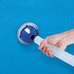 Bestway Swimming Pool Vacuum Cleaner Skimmer Maintenance Kit Floating Leaf Debris Surface Net Head Hose 2.79m Aluminium Pole Adapters Above In Ground
