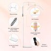 LED Light Beauty Floor Fill Lash Lamp Half Moon for Eyelash Extensions Tattoo Esthetician Nail Tech Art Salon Spa Facial Makeup Adjustable Brightness