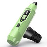 7 Speed Pet Nail Grinder with Light Heavy Duty,Whisper Quiet Nail Trimmer for Dogs,Cats,Birds & Small Animals Single Handed Operation