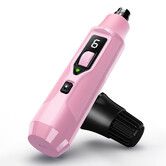 7 Speed Pet Nail Grinder with Light Heavy Duty,Whisper Quiet Nail Trimmer for Dogs,Cats,Birds & Small Animals Single Handed Operation