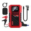 Car Jump Starter Pack 4IN1 12V Auto Tyre Inflator Battery Charger Portable Handheld Power Bank Compact Air Compressor Pump Booster Jumper LED Lights