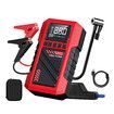 Car Jump Starter Pack 4IN1 12V Auto Tyre Inflator Battery Charger Portable Handheld Power Bank Compact Air Compressor Pump Booster Jumper LED Lights