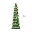 30cm Resin Christmas Trees With Led Lights Table Top Christmas Tree,Light Up Holiday Decoration Christmas Decoration Perfect Christmas Gift