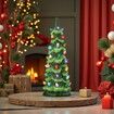 30cm Resin Christmas Trees With Led Lights Table Top Christmas Tree,Light Up Holiday Decoration Christmas Decoration Perfect Christmas Gift