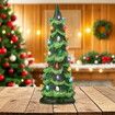 30cm Resin Christmas Trees With Led Lights Table Top Christmas Tree,Light Up Holiday Decoration Christmas Decoration Perfect Christmas Gift