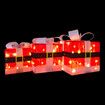 Christmas Lights LED Lighted Gift Boxes Tree Decorations Outdoor Indoor Light Up Presents Ornaments Warm White Fairy Lighting Wedding Holiday Garden