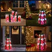 68 LED Christmas Lights Decorations Light Up Gift Boxes Presents Set Xmas Tree Outdoor Home Garden Holiday Night Fairy Ornaments Lighting Display Unit