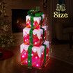 68 LED Christmas Lights Decorations Light Up Gift Boxes Presents Set Xmas Tree Outdoor Home Garden Holiday Night Fairy Ornaments Lighting Display Unit