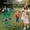 Fighter Jet 3D Flips Gravity Altitude Hold One Key Throw To Fly Remote Control Quadcopter Dual Battery Christmas Birthday Gift COL Camouflage Blue