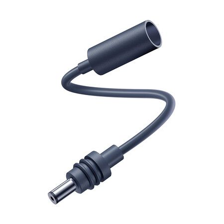 Starlink Mini DC Extension Cable 18CM, Waterproof Power Converter Adapter, Female to Male Plug, Compatible with Starlink Mini Pipe Adapter